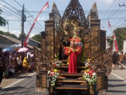 Kemeriahan Karnaval Budaya Nusantara Desa Pancakarya Kecamatan Ajung
