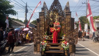 Kemeriahan Karnaval Budaya Nusantara Desa Pancakarya Kecamatan Ajung