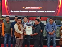 Jelang Pilkada Serentak 2024, KPU Kabupaten Mojokerto Telah Tetapkan Dua Pasangan Calon
