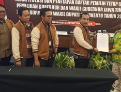 KPU Kabupaten Mojokerto Gelar Acara Penetapan DPT Pemilih untuk Pilkada Serentak 2024