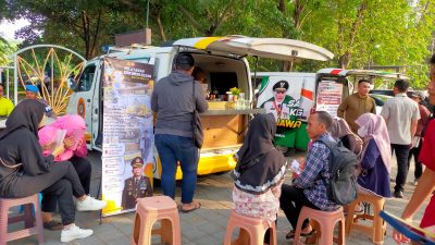 Layanan SKCK Keliling Online Polresta Sidoarjo Mempermudah Masyarakat di Hari Libur