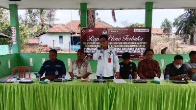 PPK Kotabumi Selatan Gelar Rapat Pleno Terbuka DPSHP Pilkda 2024