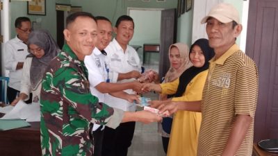 Pemdes Kota Agung Kecamatan Sungki Selatan Salurkan BLT-DD Tahap 3 Kepada 26 KPM