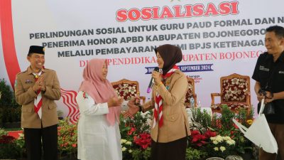Pemkab Bojonegoro Sosialisasi Kepesertaan BPJS Ketenagakerjaan Bagi Guru PAUD