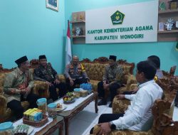 Penguatan Harkamtibmas Jelang Pilkada 2024, Kapolres Sambangi Kemenag Wonogiri