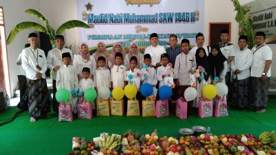 Perhutani KPH Bondowoso Memperingati Maulid Nabi Muhammad SAW dan Memberikan Santunan Kepada Anak Yatim Piatu