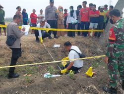 Polisi Amankan Pasangan Kekasih yang Kuburkan Bayi di Area Persawahan Bojonegoro