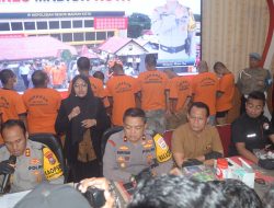 Polres Madiun Kota Ungkap Kasus Narkoba 38,4 gram, 12 Tersangka Diamankan