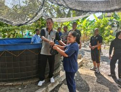 Polsek Tanggulangin Polresta Sidoarjo Gelar Ngopi Gratis dan Panen Lele untuk Warga