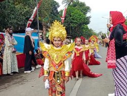 SDN Lojejer 05 Turut Meriahkan Kirab Budaya HUT RI ke-79 dengan Tema Kreasi Budaya Nusantara