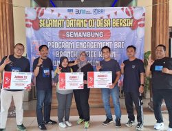 Semarak HUT RI Ke-79, BRI Unit Simoangin-Angin Gelar Lomba Bersih Desa di Semambung