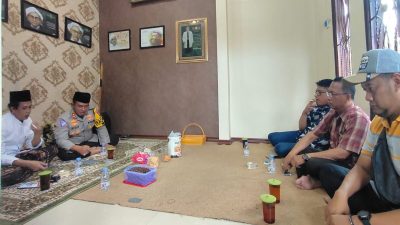 Silaturahmi Kapolres Sukoharjo, Ketua Tanfidziyah PCNU dan Ketua Cabang PSNU Pagar Nusa Sukoharjo, Bersama Menjaga Kondusifitas