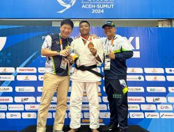 Tiga Atlet Polri Raih Medali Emas, Perak dan Perunggu Lewat Cabor Judo dan Muaythai di PON XXI Aceh Sumut