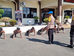 Tingkatkan Disiplin Anggota, Polres Wonogiri Gelar Gaktiplin