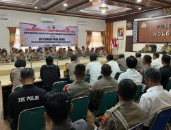 Tingkatkan Pelayanan dan Kinerja, Kapolres Wonogiri Gelar Anev