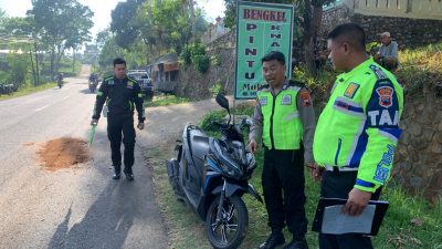 3 Motor Terlibat Kecelakaan Beruntun, 1 Orang Meninggal Dunia di Ruas Jalan Ngadirojo – Sidoharjo