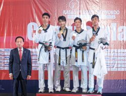 Atlit Taekwondo TNI AL Raih Medali Perunggu pada Kejuaraan KASAD 6Th Asian Taekwondo Open Championship