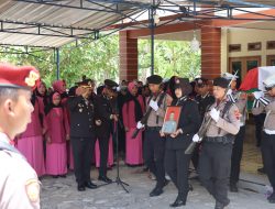 Beri Penghormatan Terakhir, Polres Wonogiri Gelar Upacara Pemakaman