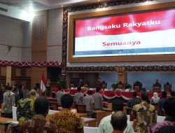 DPRD Kabupaten Mojokerto Gelar Rapat Paripurna Agenda Jawaban Bupati Atas Penyampaian Raperda APBD TA 2025