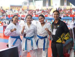 Dua Polwan Polresta Sidoarjo Raih Prestasi di Kejuaraan Karate Piala Panglima TNI 2024