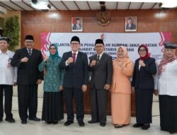 Joko Lukito Resmi Dilantik Pj Bupati Adriyanto Jabat Pj Sekda Bojonegoro