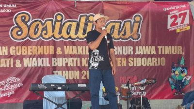 KPU Sidoarjo Gelar Kirab Sosialisasi Pilkada 2024, Si Jali dan Guk Kasijo Jadi Maskot Resmi