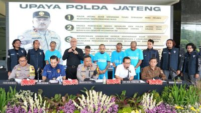 Lumpuhkan Dua Petugas Perhutani Saat Beraksi, Komplotan Pencuri Kayu di Kawasan Perhutani Pati Ditangkap Tim Jatanras Polda Jateng