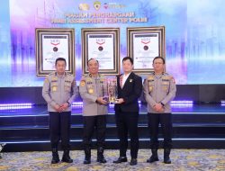 Museum Rekor Indonesia Anugerahkan Penghargaan Tiga Sekaligus untuk Assessment Center Polri