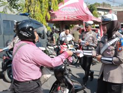 Ops Zebra Semeru 2024 Polres Jember Bersama Forkopimda Sosialisasikan Keselamatan Berlalu Lintas