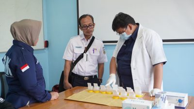 Pastikan Keselamatan Perjalanan Kereta Api, KAI Gandeng BNN Lakukan Tes Narkoba