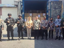 Pastikan Surat Suara Tiba Tepat Waktu, Sat Brimob Polda Jateng Kawal Distribusi Logistik Pilkada 2024