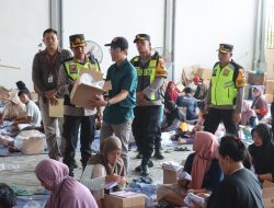 Patroli ke KPU, AKBP Mario Prahatinto : Komitmen Polres Bojonegoro Jaga Integritas Pemilu