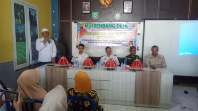 Pemdes Bulu Cindea Kecamatan Bungoro Kabupaten Pangkep Gelar Musrenbangdes