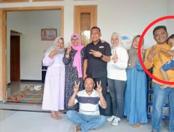 Perangkat Desa Duri Pose Dua Jari, Tim Ipong-Luhur Laporkan ke Bawaslu