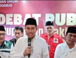 Perdana Debat Publik Pemilihan Bupati dan Wabup Sidoarjo 2024: Achmad Amir Aslichin (Iin) Prioritaskan APBD untuk Solusi Masalah Dusun