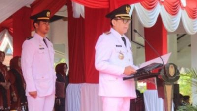 Pj Bupati Adriyanto Pimpin Upacara Peringatan HJB Ke-347, Melanjutkan dan Percepat Pembangunan Bojonegoro