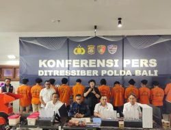 Polda Bali Ciduk Belasan Pelaku Kejahatan Siber