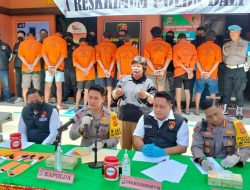 Polda Bali Ringkus 11 Pelaku Curanmor dan Berhasil Amankan 51 Sepeda Motor