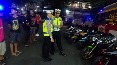 Polisi Gelar Patroli Gabungan Skala Besar Antisipasi Gangster dan Balap Liar di Semarang, Jamin Kamtibmas Selama Pilkada 2024