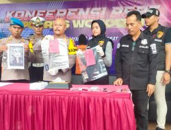 Polres Wonogiri Gelar Konferensi Pers Ungkap Kasus Berbagai Tindak Pidana