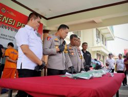 Polresta Banyuwangi Berhasil Ungkap Sindikat Peredaran Narkoba Sita Sabu 1,1 KG