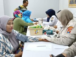 Polresta Sidoarjo Adakan Bakti Sosial Kesehatan untuk Awak Media dan Anggota Polresta