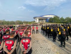 Polri Terjunkan 573 Personil Satgas OMPC Amankan Debat Pertama Cagub dan Cawagub Jateng di MCC Marina