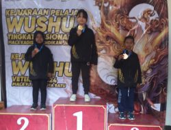 Siswa SDN Kemuning Lor 02 Jember Juara 3 Kejuaraan Wushu Tingkat Provinsi Jawa Timur