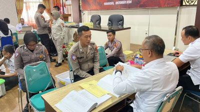 Tim Audit Irwasda Polda Jateng, Gelar Audit Kinerja di Polres Wonogiri