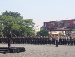 Wakapolresta Sidoarjo Pimpin Upacara Hari Kesaktian Pancasila