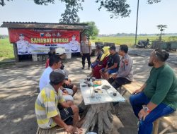 Wujudkan Pilkada Damai, Polsek Prambon Gelar Sahabat Curhat