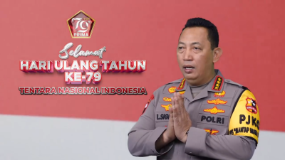 HUT TNI ke-79, Kapolri: Kami Bersinergi di Udara, Laut dan Bumi Nusantara