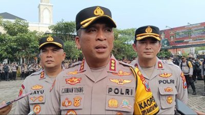 1.298 Personil Polresta Sidoarjo Siap Amankan TPS Pilkada 2024 di Kabupaten Sidoarjo
