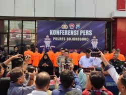 20 Tersangka Judi Online Berhasil di Bekuk Satreskrim Polres Bojonegoro